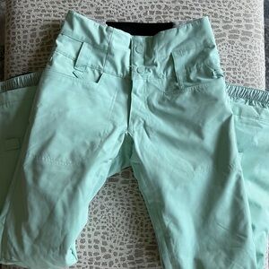Roxy Women’s Diversion Insulated Technical Mint Green Snow Pants